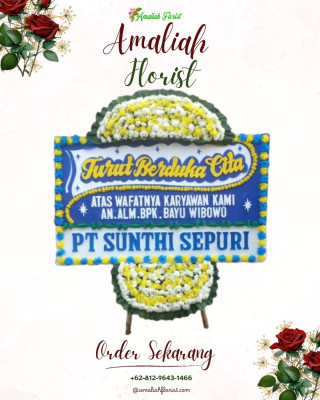 Papan Bunga Duka di Cikondang