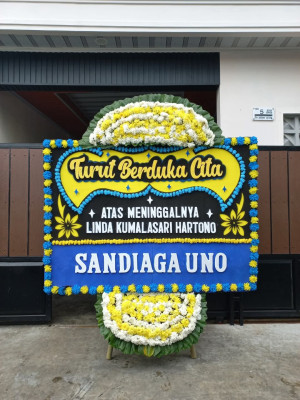 Papan Bunga Duka di Cikondang